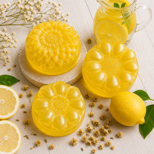 Lemon Soap for Skin Brightening | Vitamin C Natural Soap