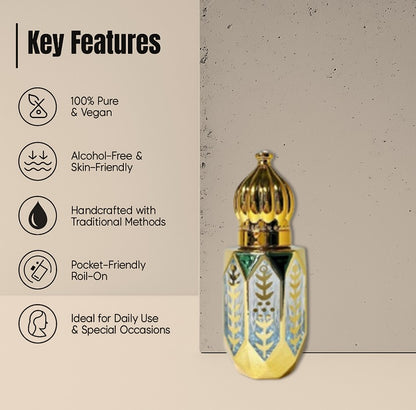 KALI GHULAB (for Men) | Premium Earthy and Spicy Fragrance