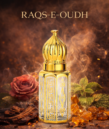 RAQS-E-OUDH (for Men & Women) | Pure Rose and Patchouli Premium Fragrance