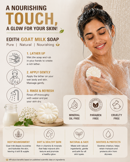 Goat Milk Soap for Dry & Sensitive Skin | Nourishing Natural Soap
