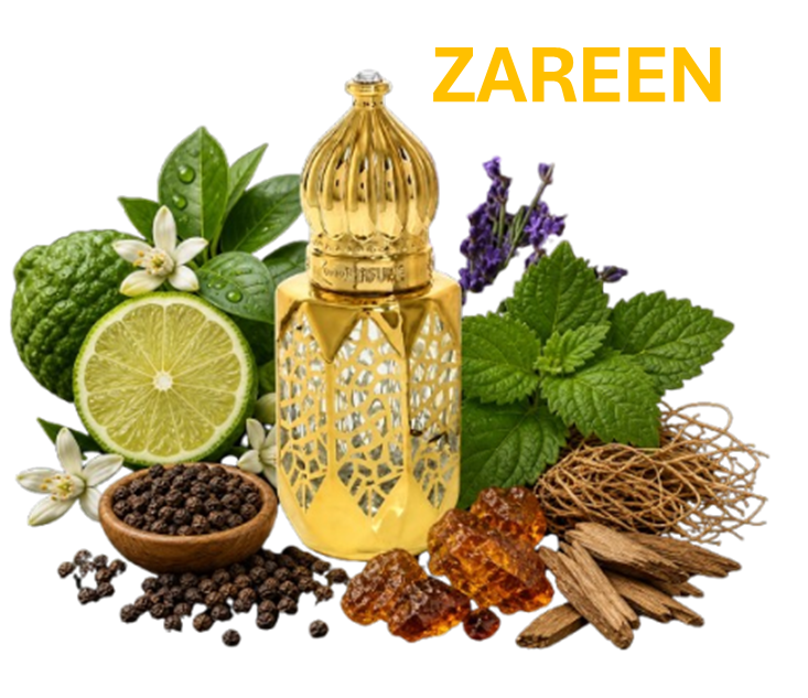 ZAREEN (for Men & Women) | Premium Warm Amber-woody Fragrance