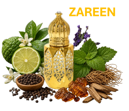 ZAREEN (for Men & Women) | Premium Warm Amber-woody Fragrance