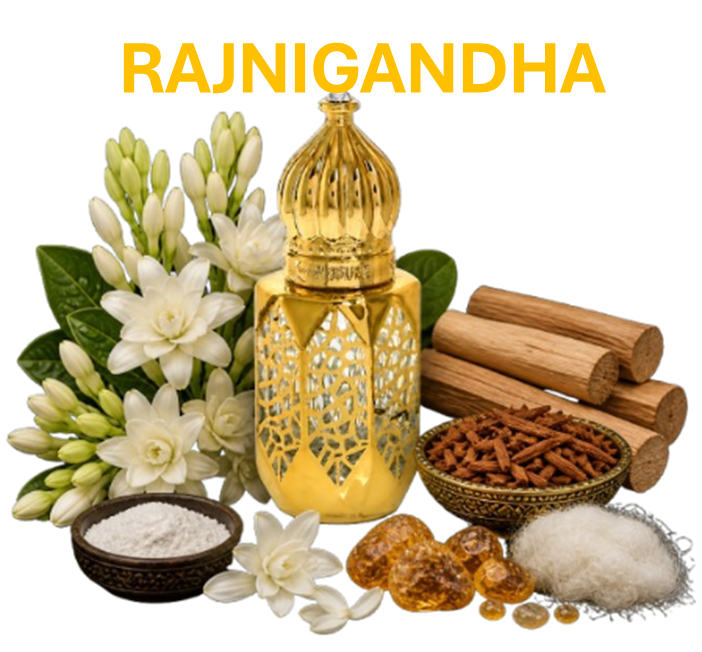 RAJNIGANDHA (for Men & Women) | Pure Tuberose Fragrance