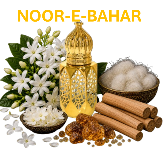 NOOR-E-BAHAR (for Men & Women) | Pure Jasmine (Chameli) Fragrance