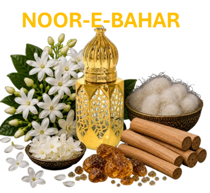 NOOR-E-BAHAR (for Men & Women) | Pure Jasmine (Chameli) Fragrance