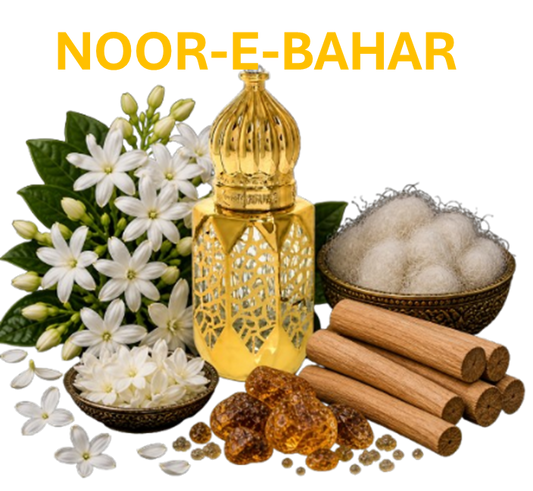 NOOR-E-BAHAR (for Men & Women) | Pure Jasmine (Chameli) Fragrance