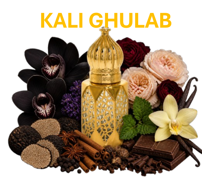 KALI GHULAB (for Men) | Premium Earthy and Spicy Fragrance