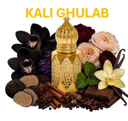 KALI GHULAB (for Men) | Premium Earthy and Spicy Fragrance