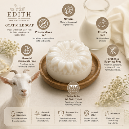 Goat Milk Soap for Dry & Sensitive Skin | Nourishing Natural Soap